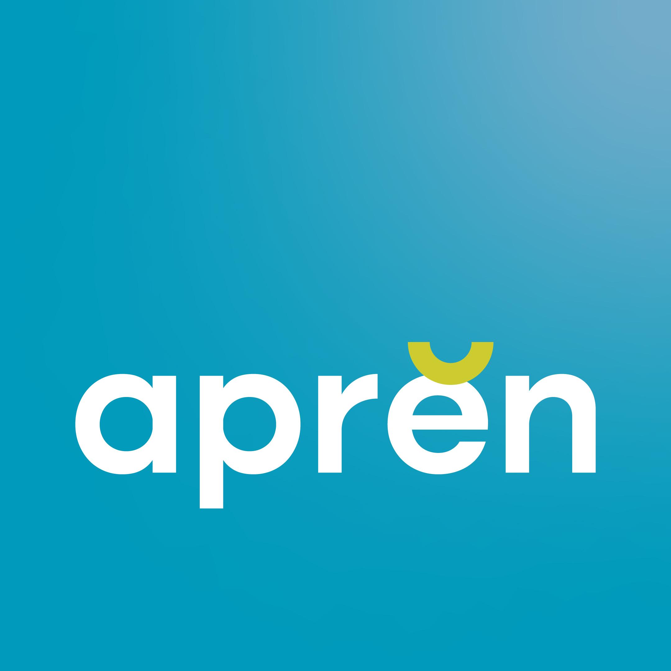 Re-branding moderno y limpio para la marca apren