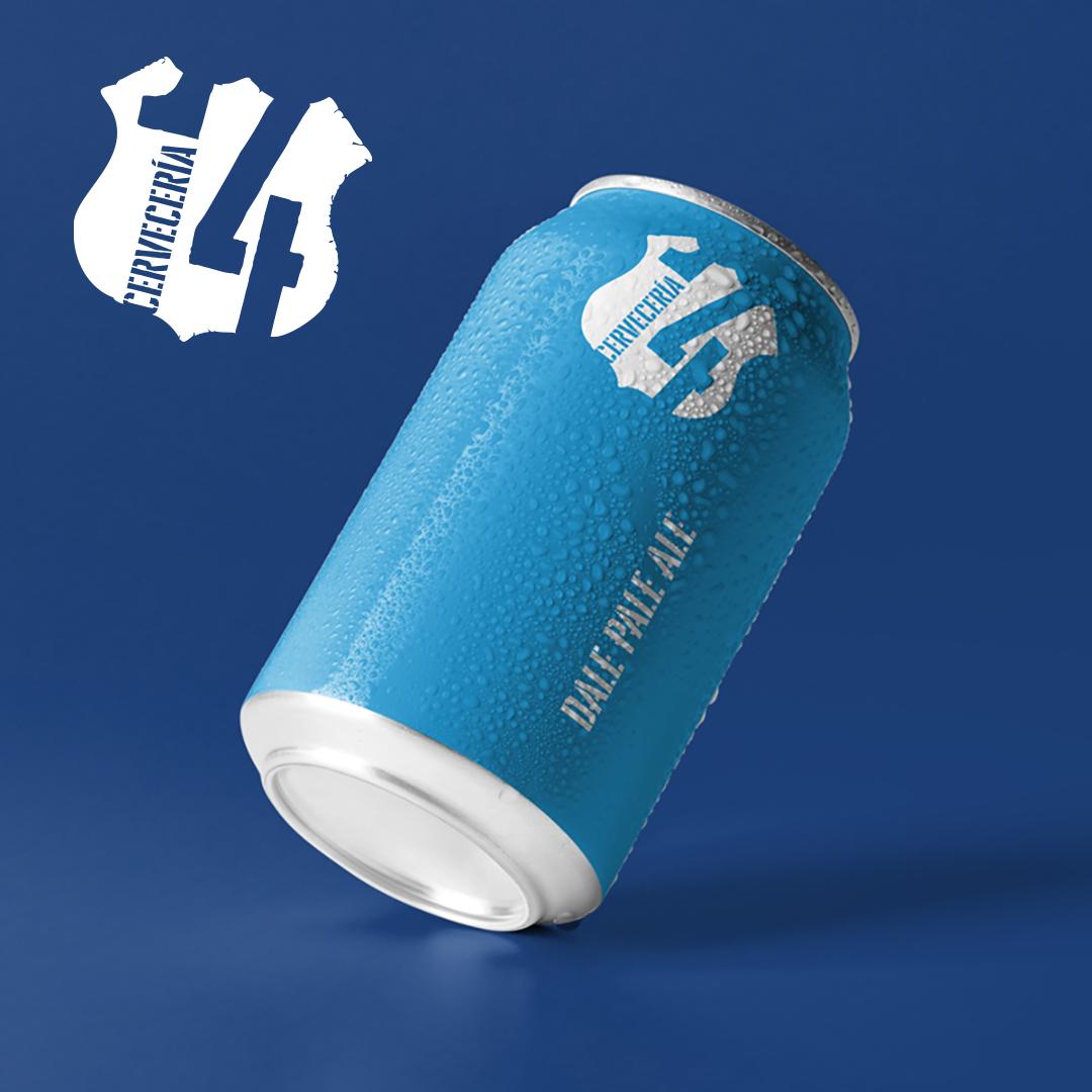 Nuevo diseño de logo y packaging para Cervecería 14