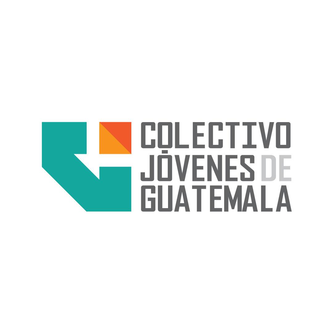 Nuevo logo del Colectivo Jóvenes de Guatemala con formas circulares y colores vibrantes