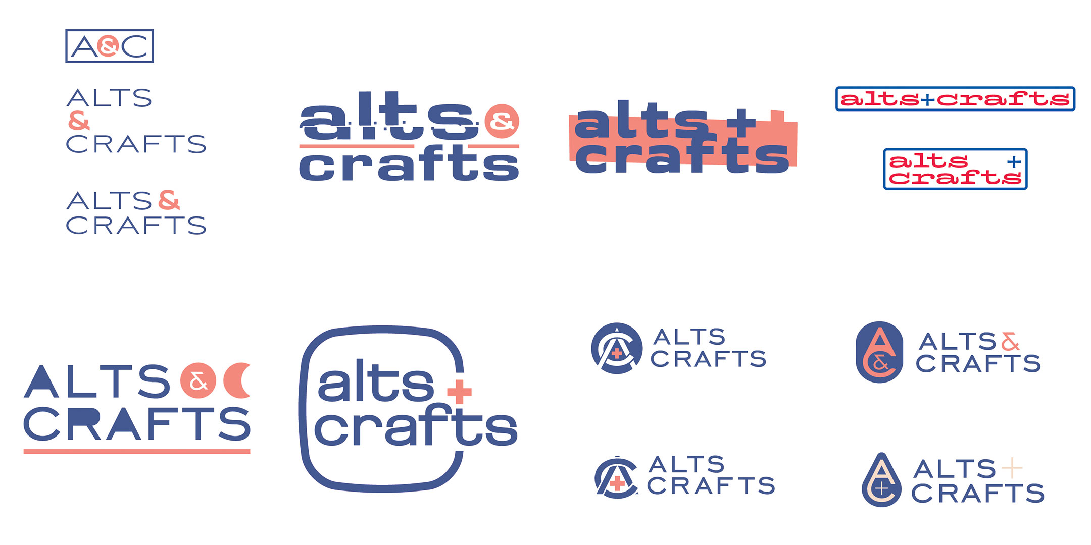 Bocetos manuales del logotipo