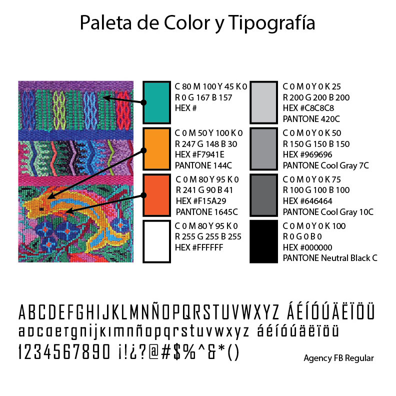 Paleta de colores - CJDG