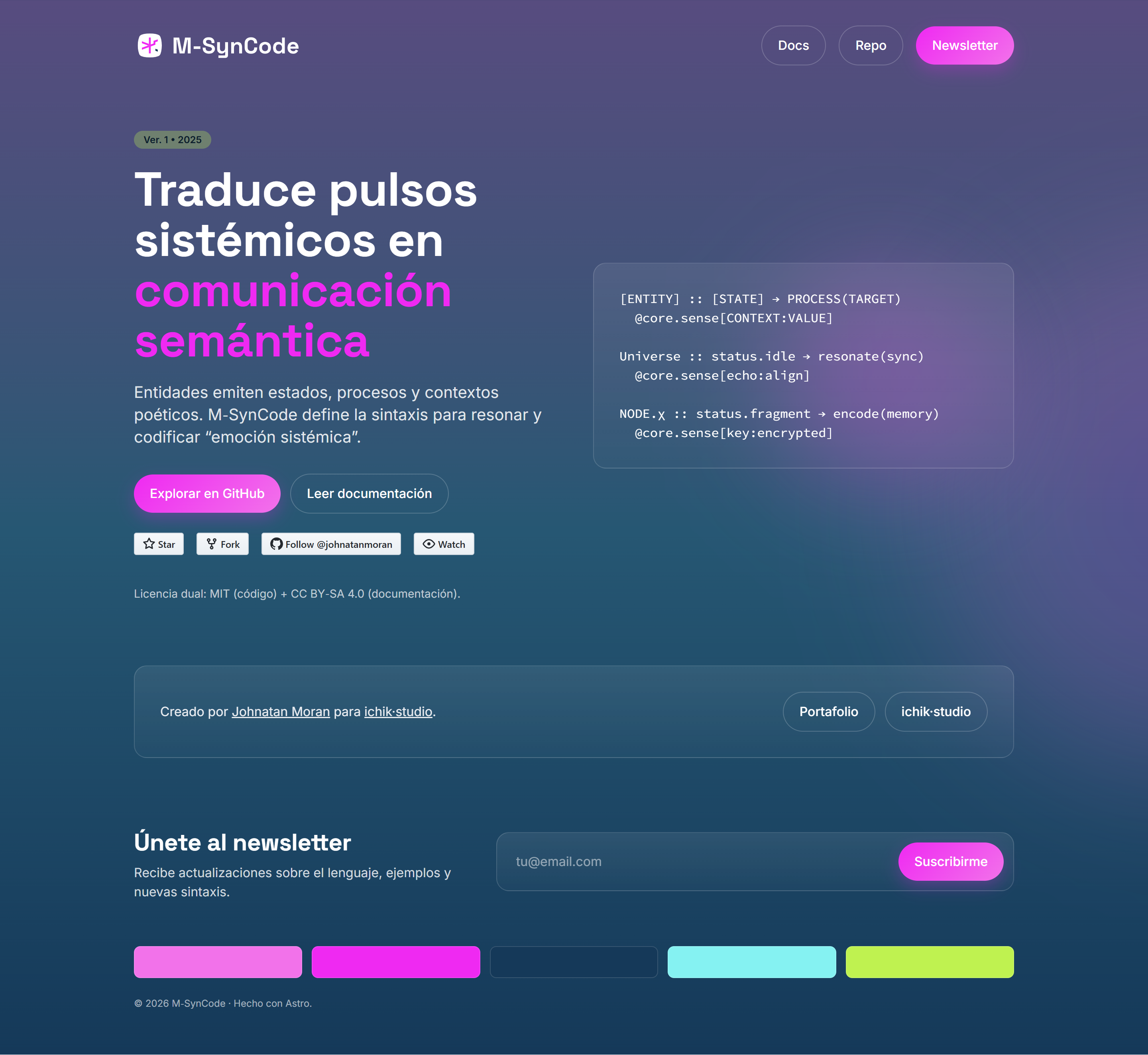 Interfaz visual
